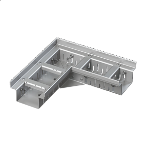 Drenážní žlab rohový 100&nbsp;mm nastavitelný, nerez